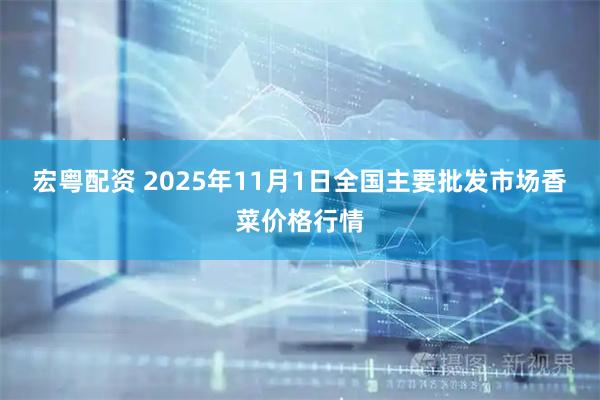 宏粤配资 2025年11月1日全国主要批发市场香菜价格行情